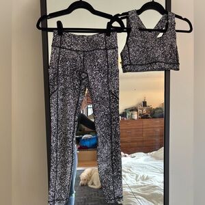 Lululemon “Splatter” Set
